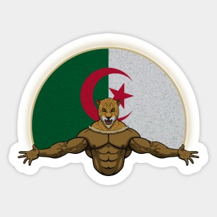 Cheetah Algeria Sticker